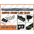 47 &quot;12V24V 260W CREE LED luz de trabalho barra SUV 4X4 caminhão barco barco luz